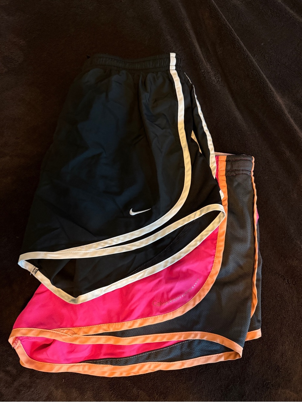 2 pairs of running shorts